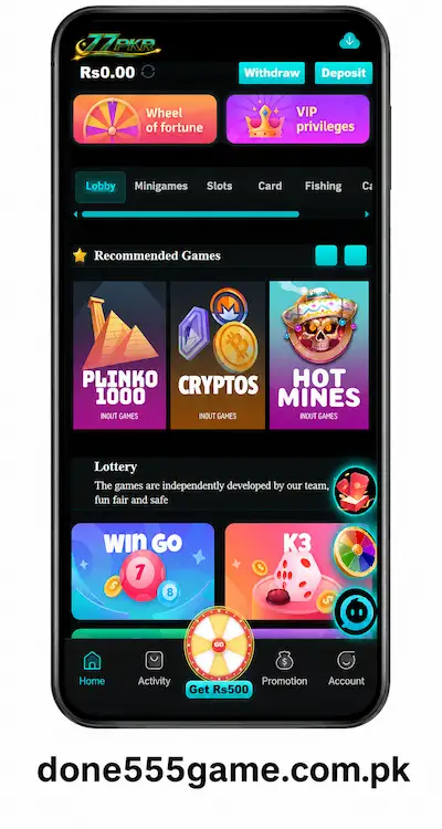 77PKR Game APK