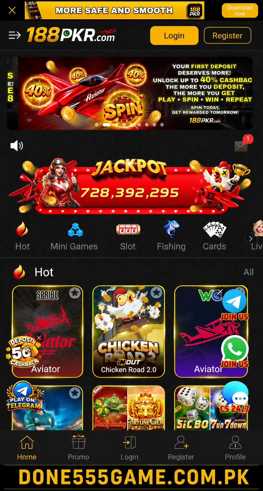 188Pkr Game APK